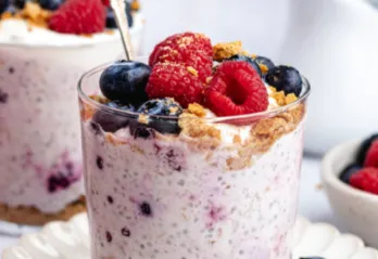 Overnight Oats with Berries