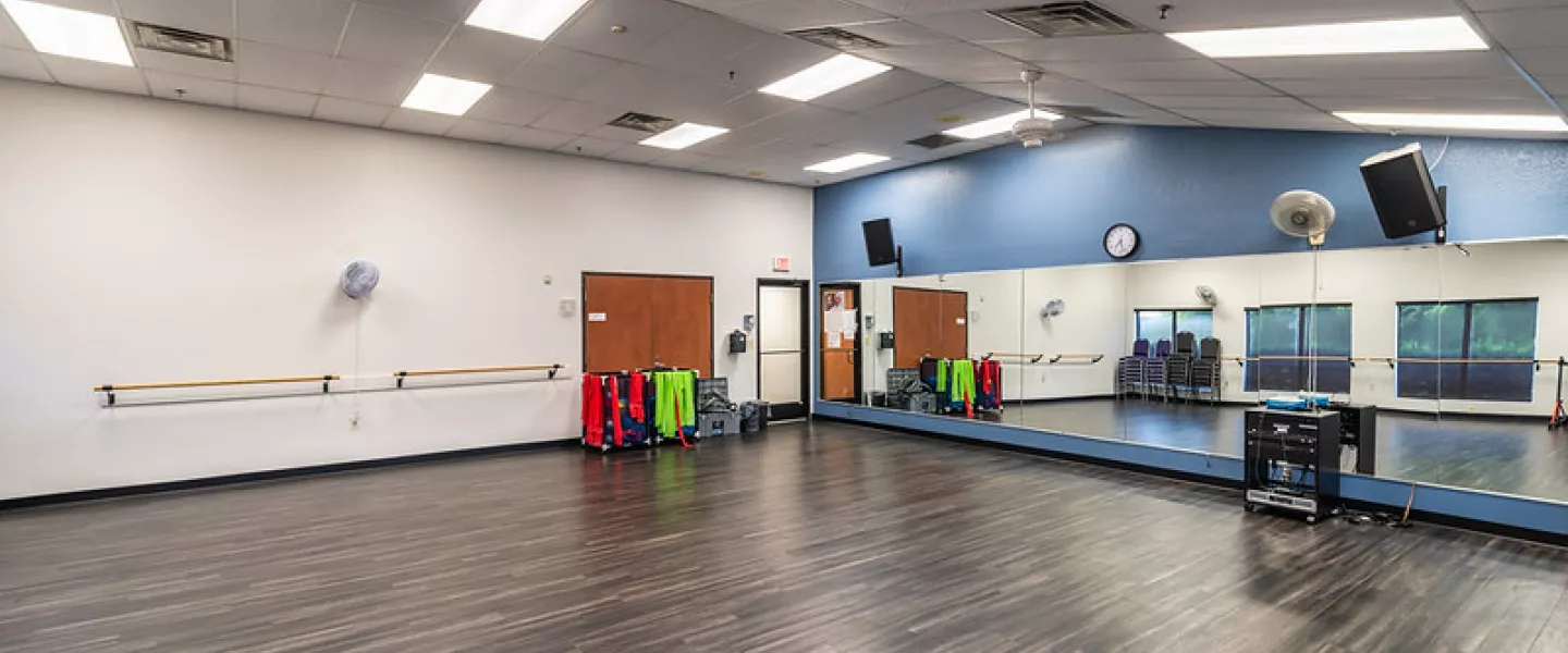 McKinney Family YMCA Group Exercise Room