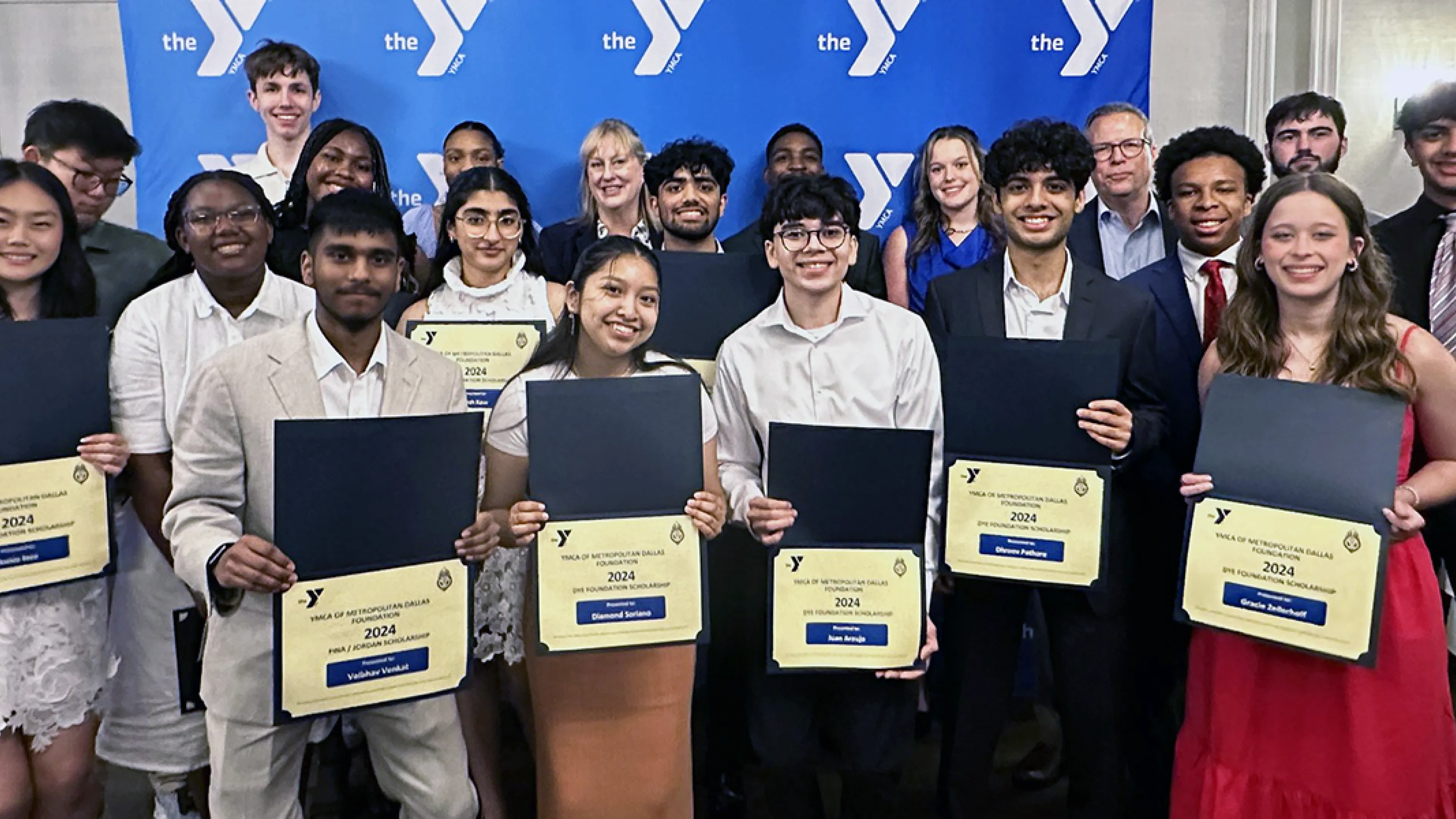 YMCA College Scholarship Recipients