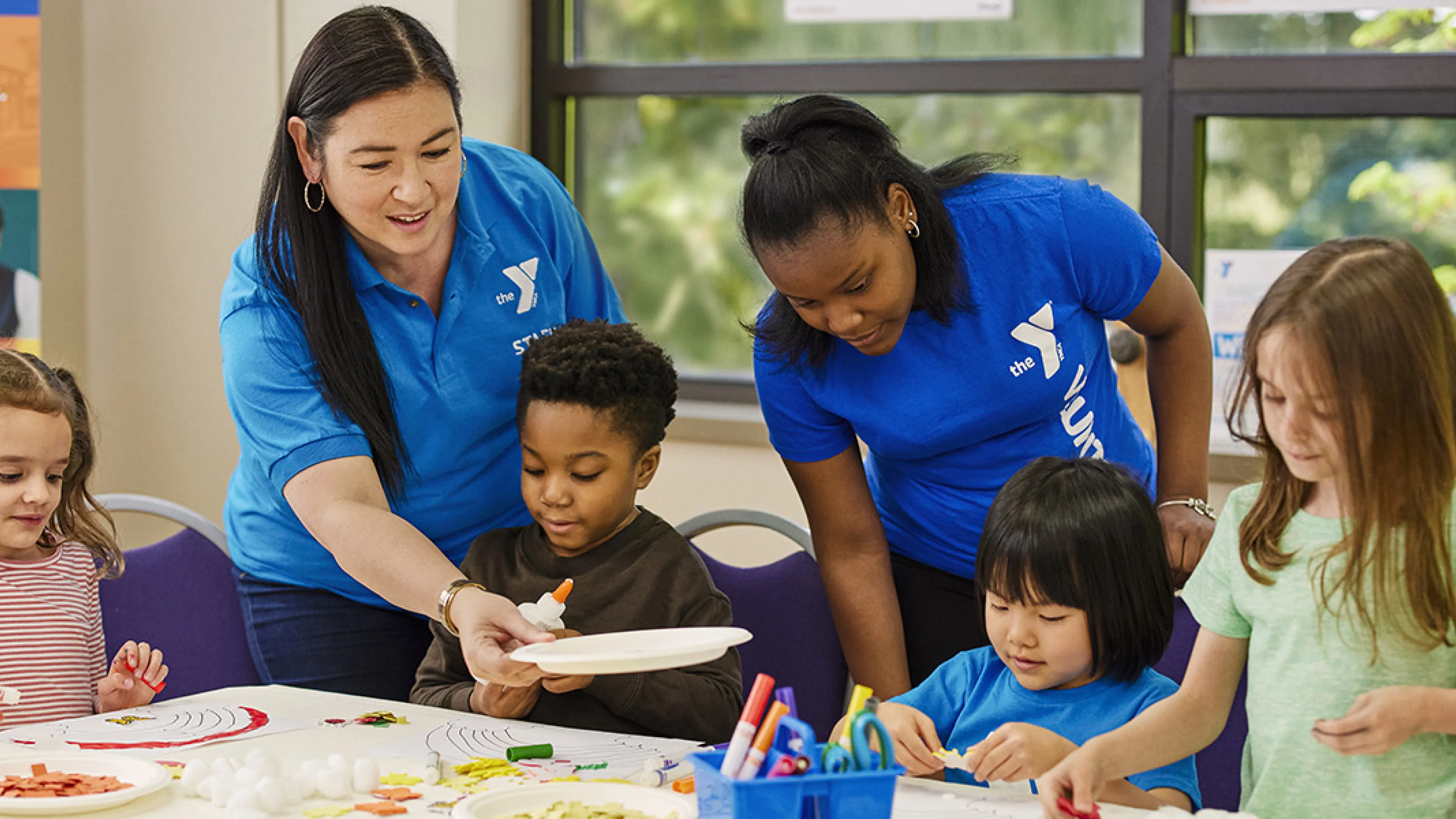 YMCA Afterschool students