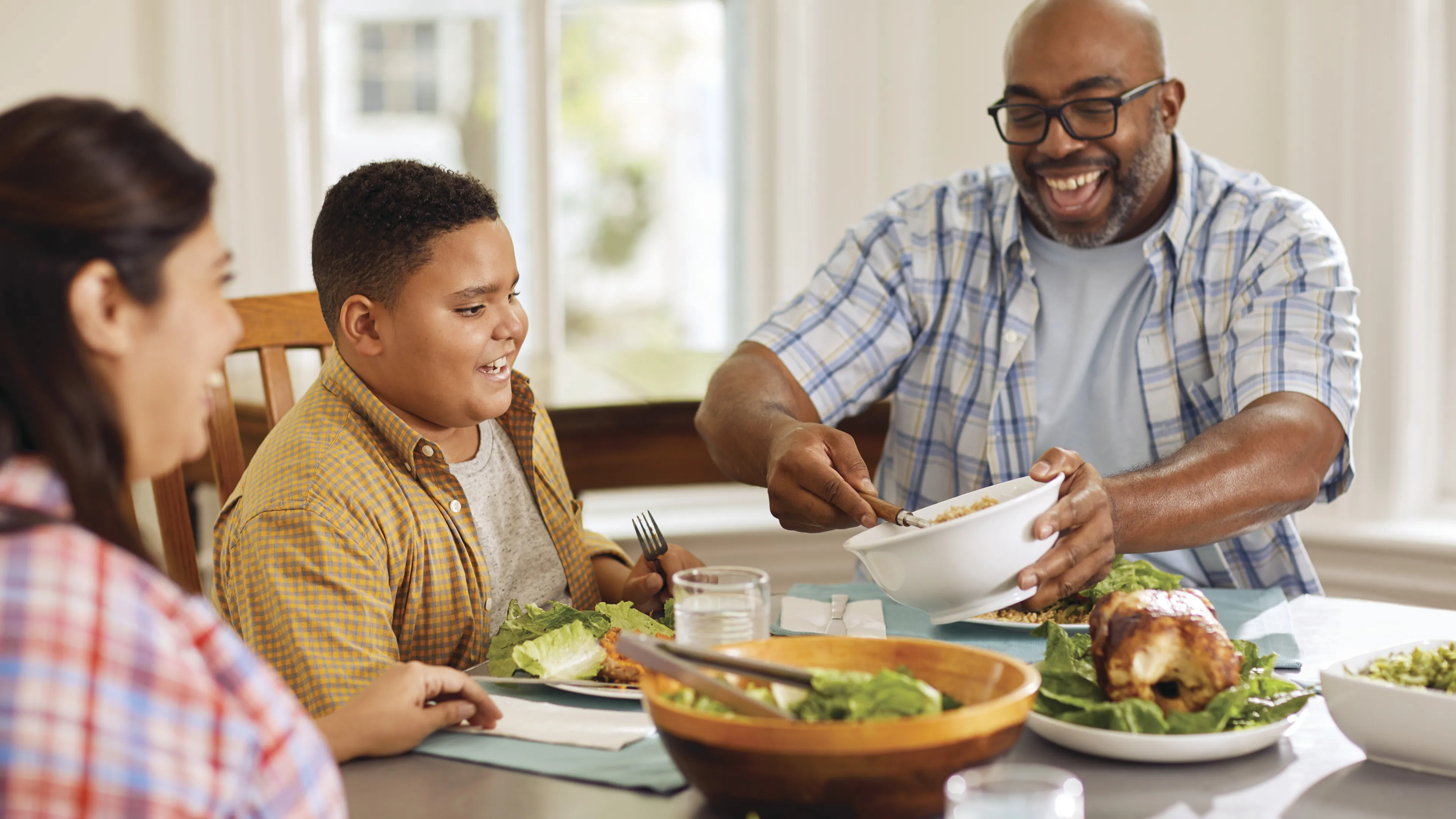 Family Eating Healthy