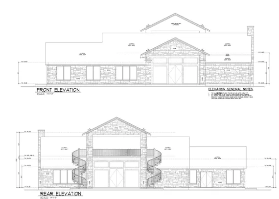 Camp Welcome Center Drawings