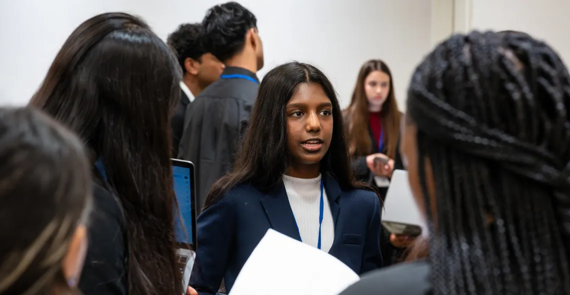 Delegates participate in committee at State Assembly 2025