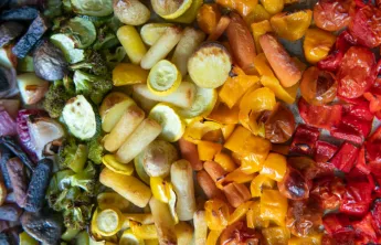 Rainbow Roasted Veggies