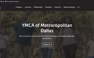 website redesign homepage