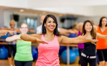 Women in Dance Class