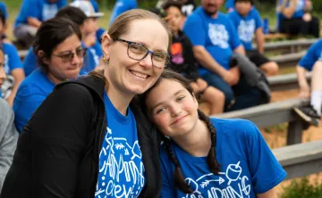 Mom and Daughter at Camp Grady Spruce