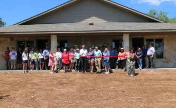 Camp Grady Spruce Ribbon Cutting